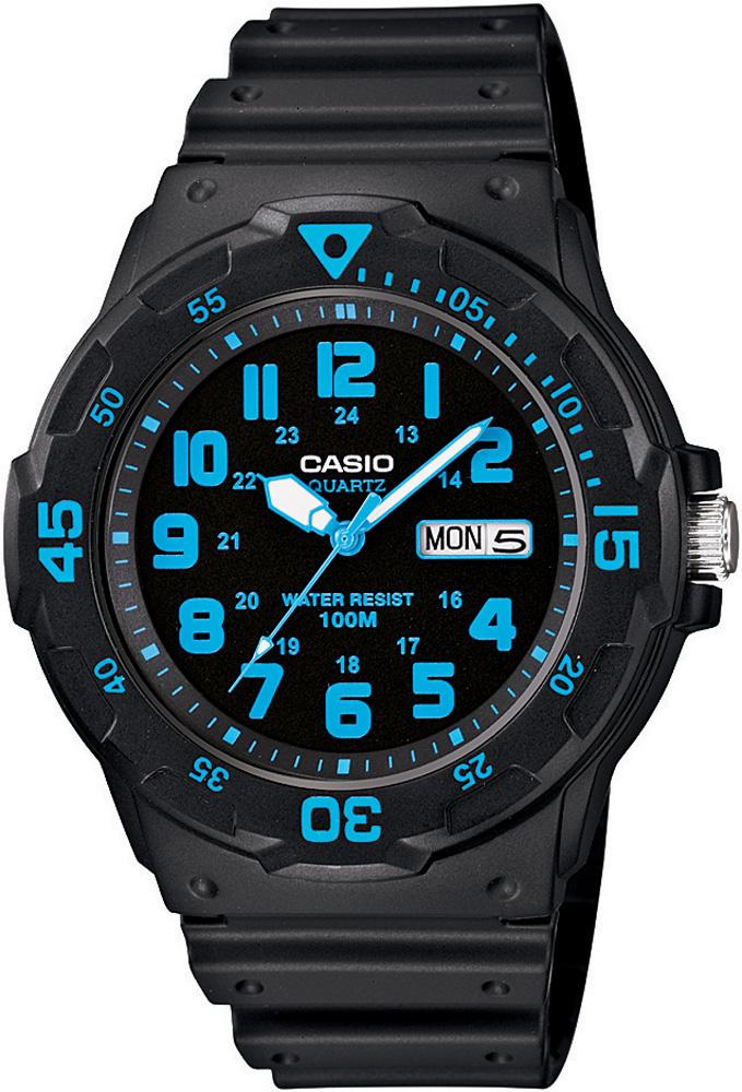 Casio MRW-200H-2BVDF Takvimli Siyah Çelik Kordon Analog Kol Saati