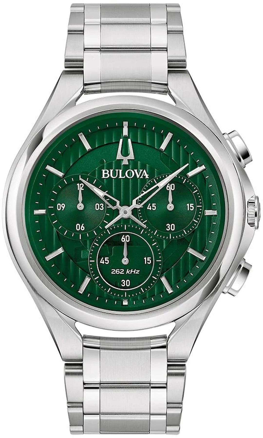 Bulova 96A297 Takvimli 43 mm Çelik Kordon Analog Kol Saati