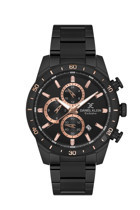 Daniel Klein DKE.1.10620.6 Takvimli 45 mm Siyah Çelik Kordon Analog Kol Saati