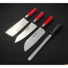 Atasan Red Craft Masatlı 3'lü Bıçak Seti - Kırmızı