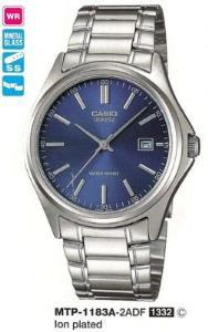 Casio MTP-1183A-2ADF Takvimli Çelik Kordon Analog Kol Saati
