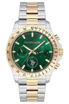 U.S. Polo Assn USPA1108-06 Takvimli 42 mm Gri-Rose Gold Çelik Kordon Analog Erkek Kol Saati