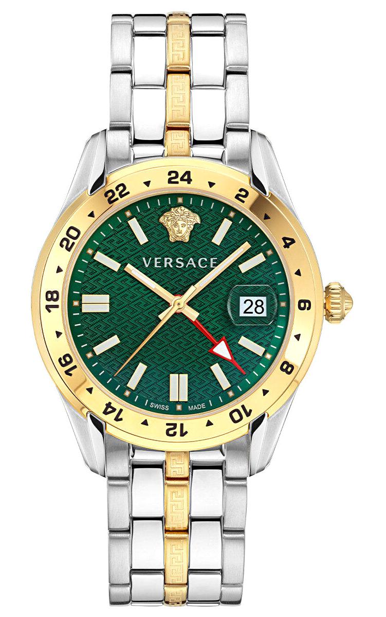 Versace VRSCVE7C00623 Takvimli 41 mm Altın-Çelik Kordon Analog Erkek Kol Saati