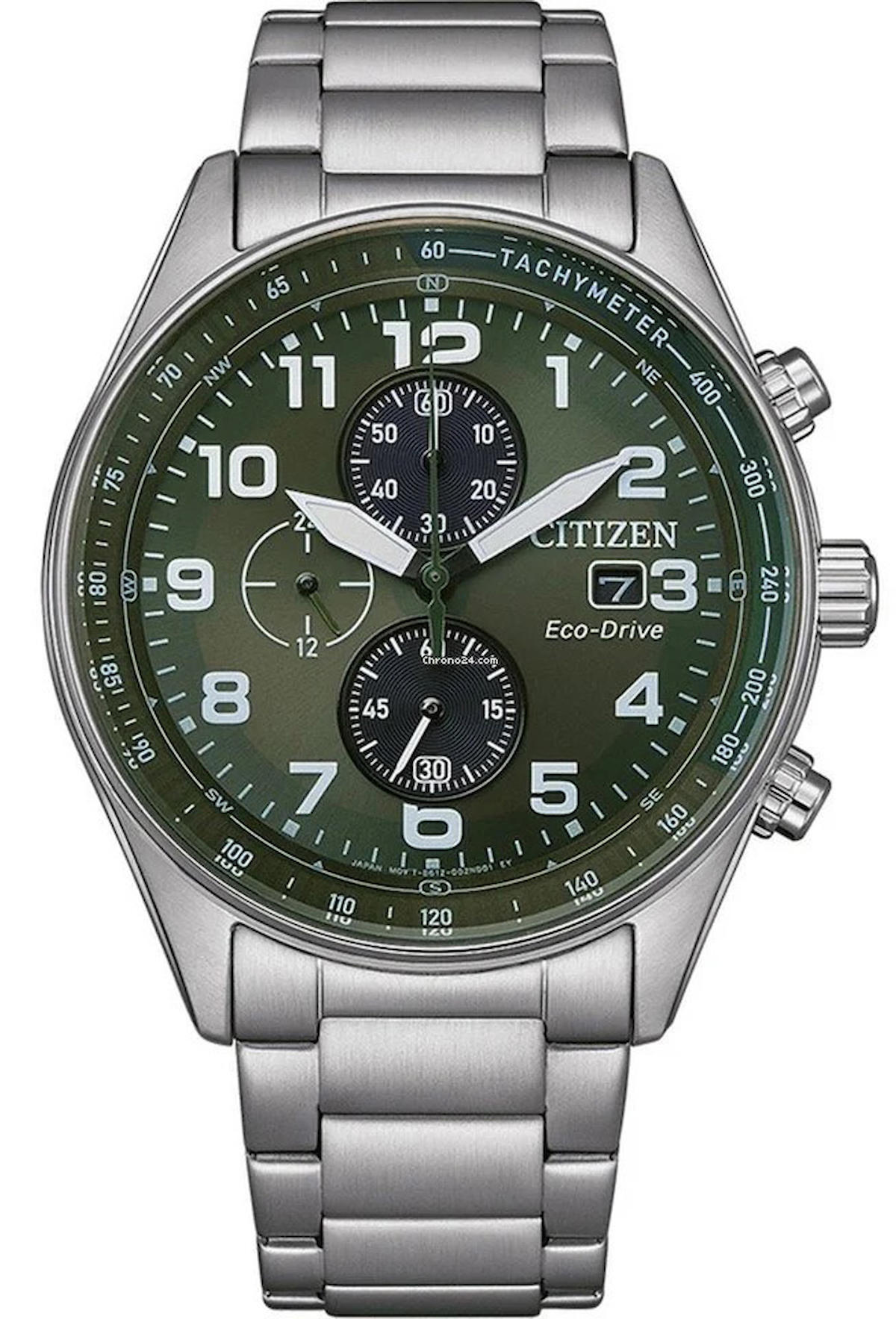 Citizen CA0770-72X Takvimli 43 mm Çelik Kordon Analog Erkek Kol Saati