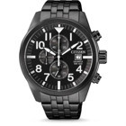 Citizen AN3625-58E Takvimli 43 mm Siyah Çelik Kordon Analog Erkek Kol Saati
