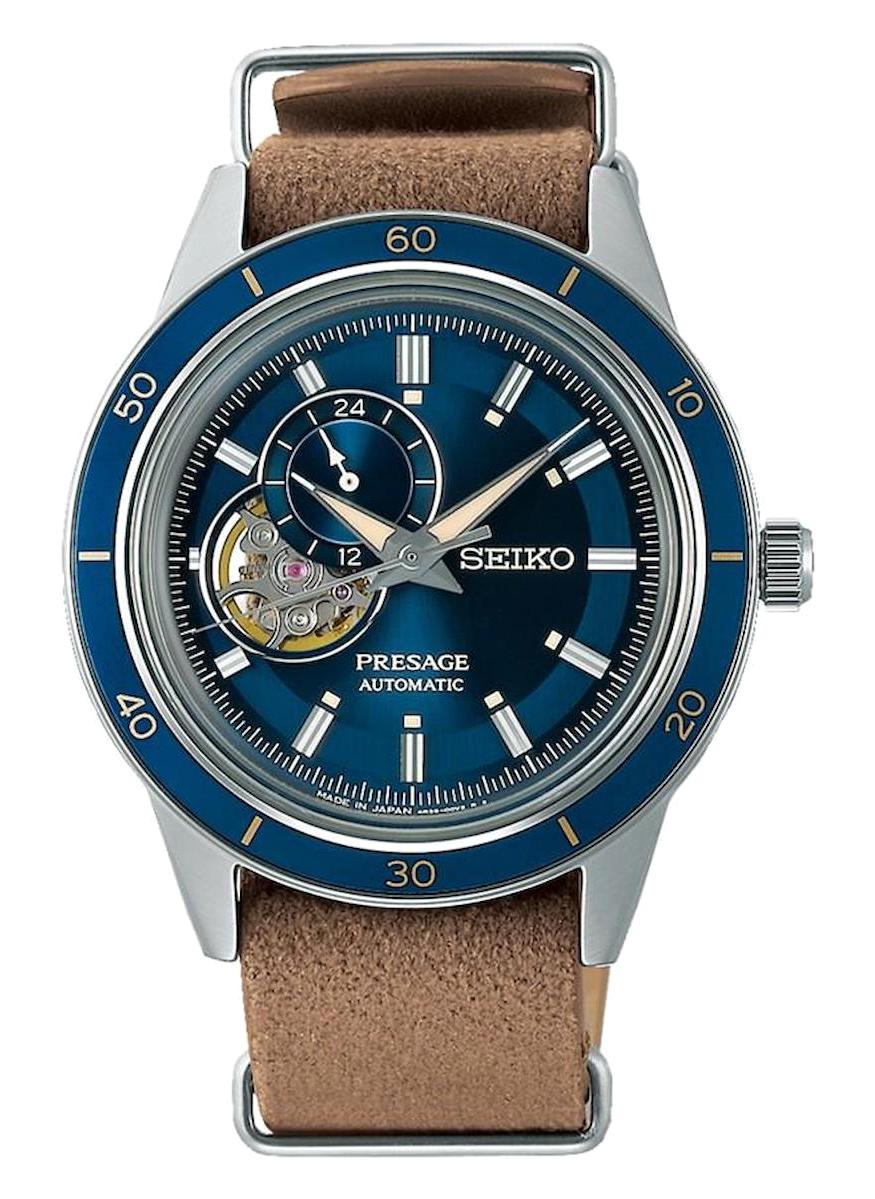 Seiko SSA453J Takvimli 40.8 mm Kahverengi Deri Kordon Analog Erkek Kol Saati