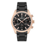Daniel Klein DKE.1.10593.5 Takvimli 44 mm Siyah Çelik Kordon Analog Erkek Kol Saati