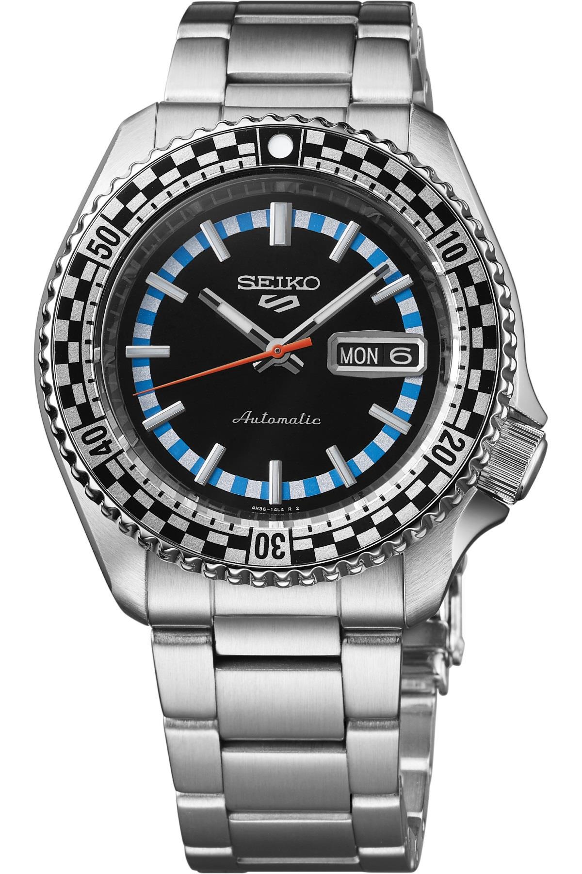 Seiko SRPK67K Takvimli 43 mm Çelik Kordon Analog Erkek Kol Saati