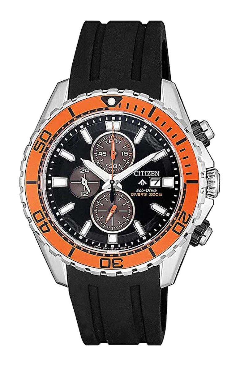 Citizen CA0718-13E Takvimli Siyah Silikon Kordon Analog Erkek Kol Saati