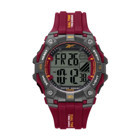 Reebok RV-VAL-G9-PAPR-WO Takvimli 46 mm Bordo Silikon Kordon Analog Kol Saati