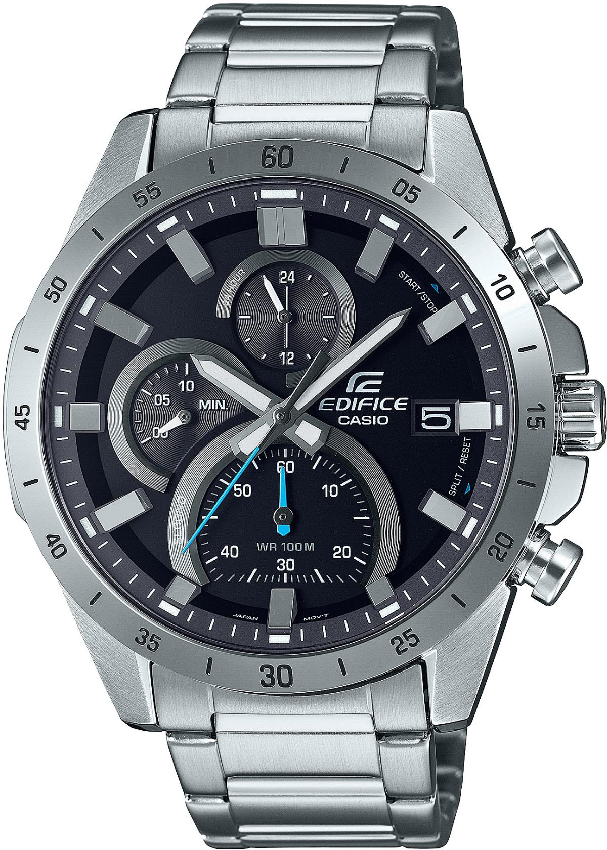 Casio EFR-571D-1A Takvimli 47.1 mm Çelik Kordon Analog Kol Saati