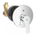 Grohe Bauedge 29079000 Krom Tekli Aç Kapa Ankastre Solo Banyo Bataryası Gri