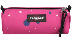 Eastpak Benchmark Çok Renkli Düz Bez Tek Gözlü Geometrik Silindir Cüzdan Kalemlik