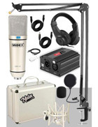 Midex CX1-PH 3.5 mm Kablolu Profesyonel Gri Masaüstü Mikrofon