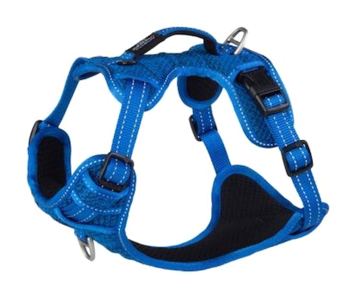 Rogz Utility Explore Tuig M Ayarlanabilir Göğüs Köpek Tasması Mavi