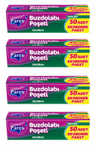 Parex Orta Buz Dolabı Poşeti 4x50 Adet