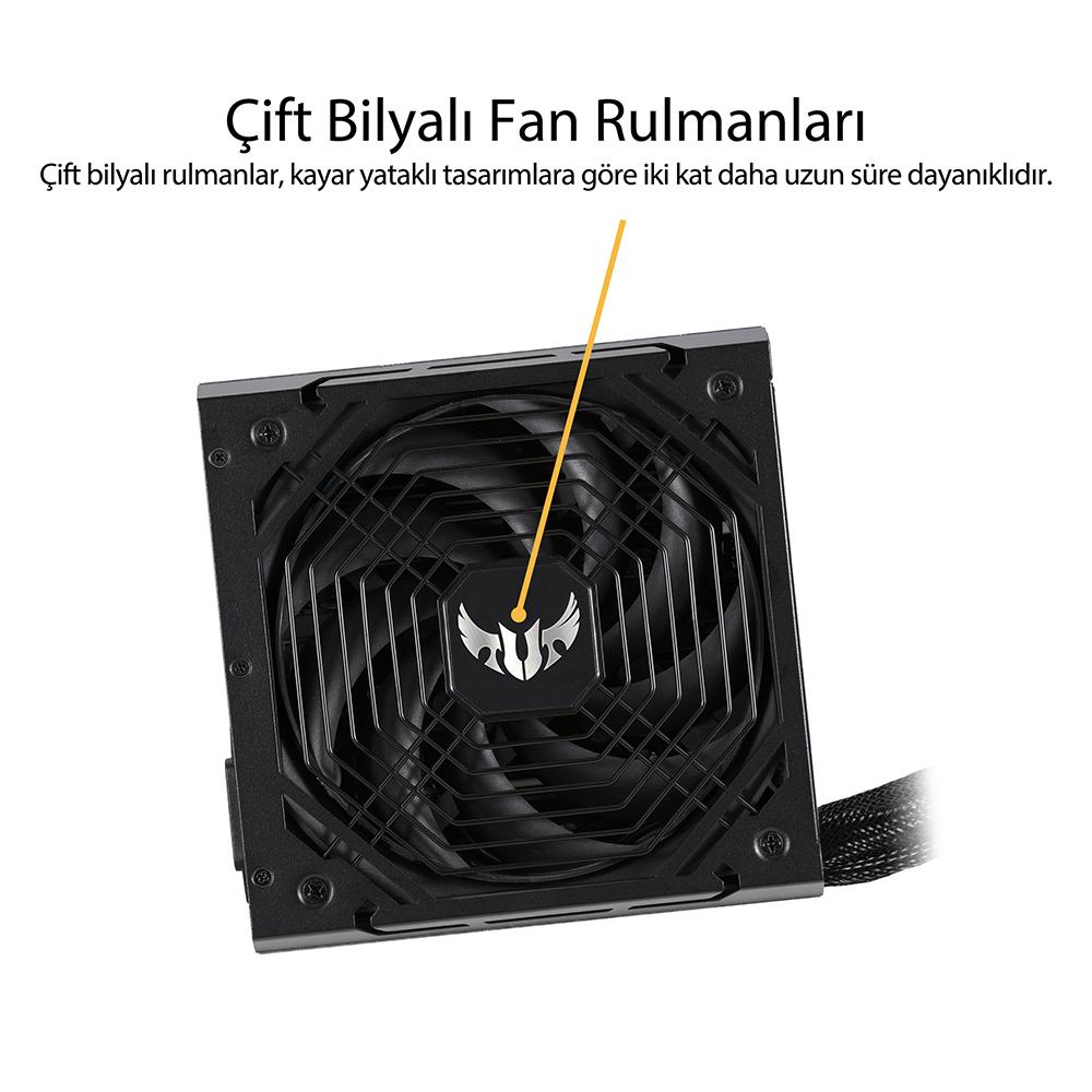 Asus TUF-Gaming-650B 650 W 80+ Bronze Tam Modüler Powersupply