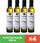 Teosole Kekikli Polifenollü Soğuk Sıkım Erken Hasat Cam Sızma Zeytinyağı 4x250 ml
