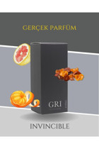 Gri Invincible EDP Bergamot-Vetiver Erkek Parfüm 100 ml