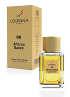 Lorinna Paris African Dance EDP Çiçeksi-Kakule Erkek Parfüm 50 ml