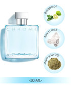 Azzaro Chrome EDT Odunsu-Sandal Erkek Parfüm 50 ml
