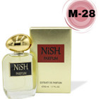 Nish Parfum M28 Bergamot-Sandal Erkek Parfüm 50 ml