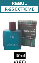 Rebul R-95 Extreme Baharatlı-Odunsu Erkek Parfüm 100 ml