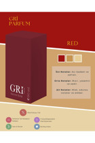 Gri Red Murano EDP Baharatlı-Sandal Erkek Parfüm 50 ml