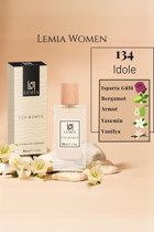 Lemia 134 Idol EDC Bergamot-Deri Erkek Parfüm 50 ml