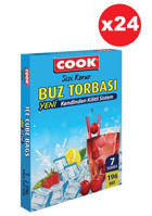 Cook Orta Kilitli Buz Torbası 7x24 Adet