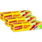 Koroplast fermuarlı Büyük Fermuarlı 26x28 Buz Dolabı Poşeti 3x10 Adet