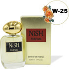 Nish Parfum W25 Çiçeksi-Odunsu Erkek Parfüm 50 ml