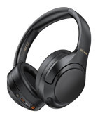 Recci REP-W86 5.3 Silikonlu Gürültü Önleyici Kablosuz Kulak Üstü Bluetooth Kulaklık Siyah