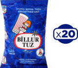 Billur Tuz İyotlu Toz Deniz Tuzu Paket 20x750 gr