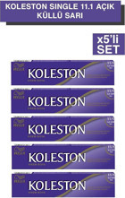 Wella Koleston 11.1 Açık Küllü Sarı Krem Saç Boyası 5x50 ml