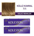 Wella Koleston 7.1 Küllü Kumral Krem Saç Boyası 2x50 ml