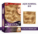Wella Koleston Supreme 8.0 Açık Kumral Krem Saç Boyası 50 ml