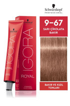 Schwarzkopf Igora Royal 9.67 Sarı Çikolata Bakır Krem Saç Boyası 60 ml