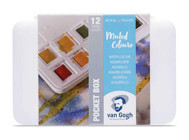 Talens Muted Colors 12'li Tablet Sulu Boya
