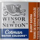 Winsor & Newton Burnt Sienna 074 1'li Tablet Sulu Boya