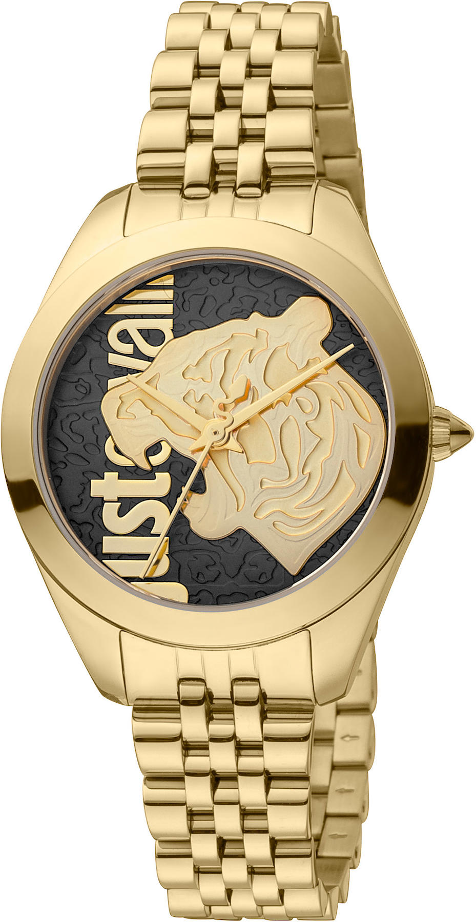 Just Cavalli JC1L210M0155 34 mm Altın Çelik Kordon Analog Kadın Kol Saati