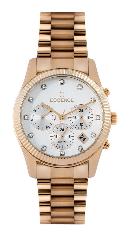Essence ES6573FE.430 Takvimli 38 mm Rose Gold Çelik Kordon Analog Kadın Kol Saati