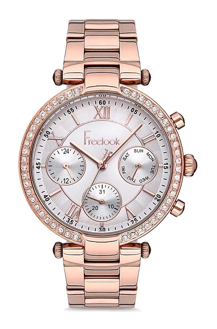Freelook FL.1.10063.3 38 mm Rose Gold Metal Kordon Analog Kadın Kol Saati