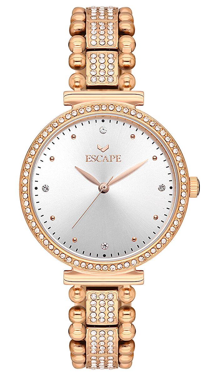 Escape ESCP204002 36 mm Rose Gold Çelik Kordon Analog Kadın Kol Saati