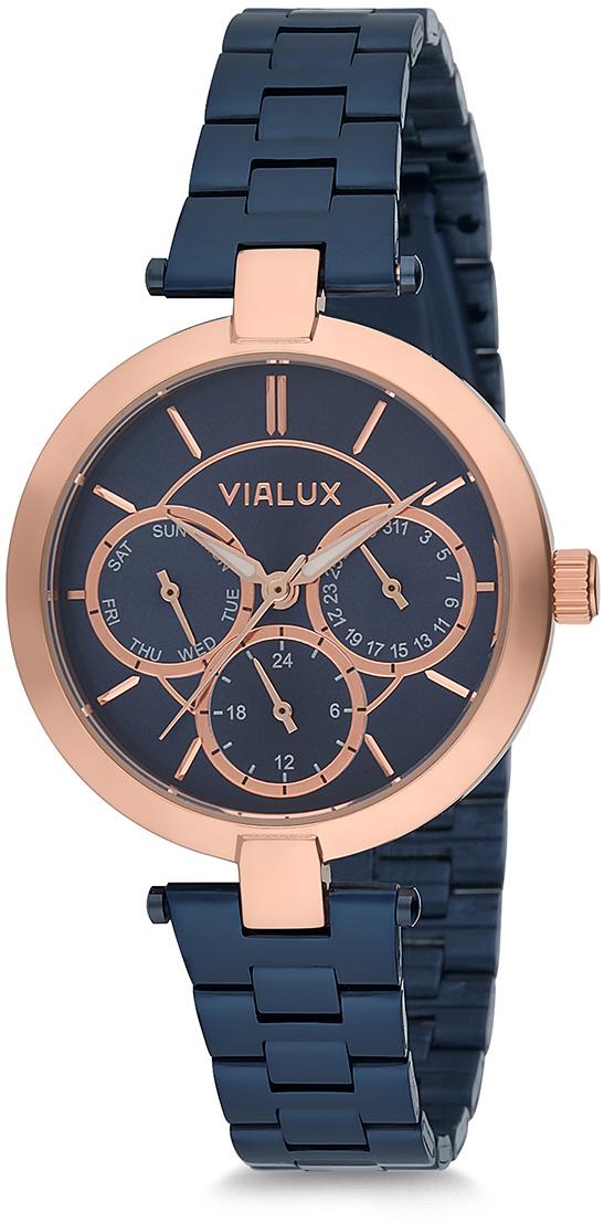 Vialux LY461R-11SR 32 mm Rose Gold Çelik Kordon Analog Kadın Kol Saati