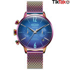 Welder Watch WWRC646 Takvimli 38 mm Çok Renkli Çelik Kordon Analog Kadın Kol Saati