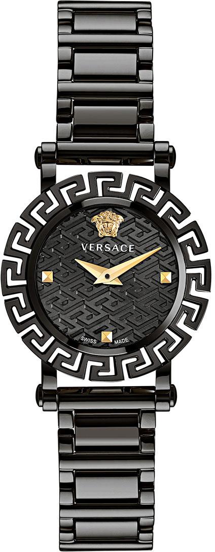 Versace VRSCVE2Q00522 30 mm Siyah Çelik Kordon Analog Kadın Kol Saati