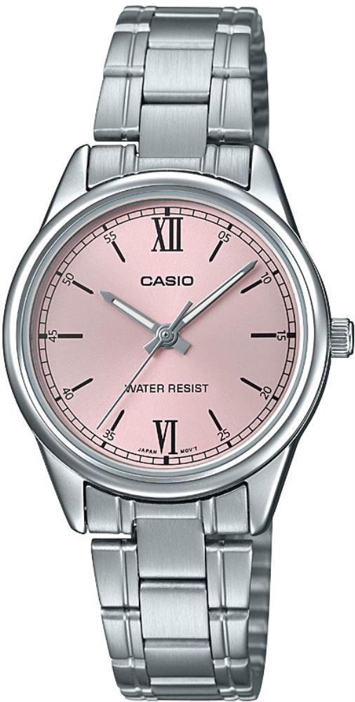 Casio LTP-V005D-4B2UDF 28 mm Gri Çelik Kordon Analog Kadın Kol Saati