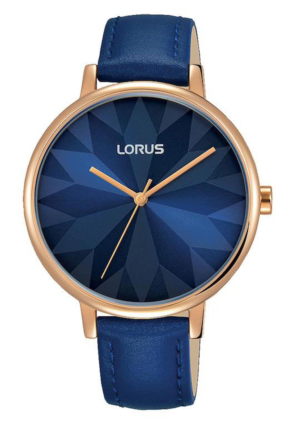 Lorus RG298NX9 40 mm Lacivert Deri Kordon Analog Kadın Kol Saati
