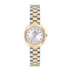 Daniel Klein DK.1.13788-4 25 mm Altın-Gri Çelik Kordon Analog Kadın Kol Saati